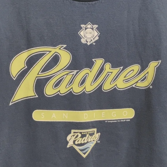 SALE! San Diego Padres Vintage 2006 Shirt Sz.L 14/16 (BX14) - Picture 2 of 8